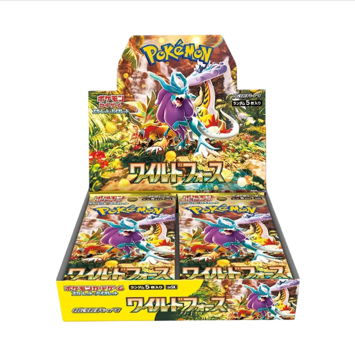 Wild Force Japanese Booster Box [JP]