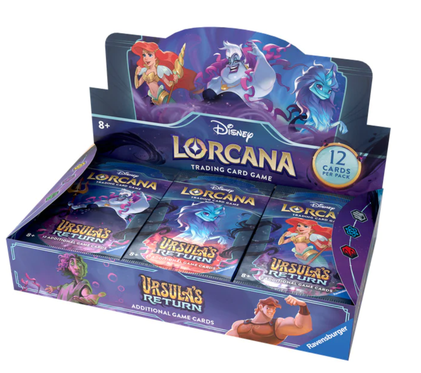 Lorcana: Ursula's Return: Booster Display (24 packs)